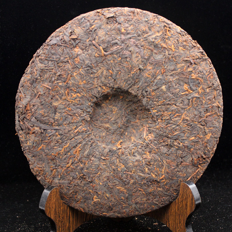 【2片】2002年 老曼峨 熟茶经典357克普洱(熟茶)