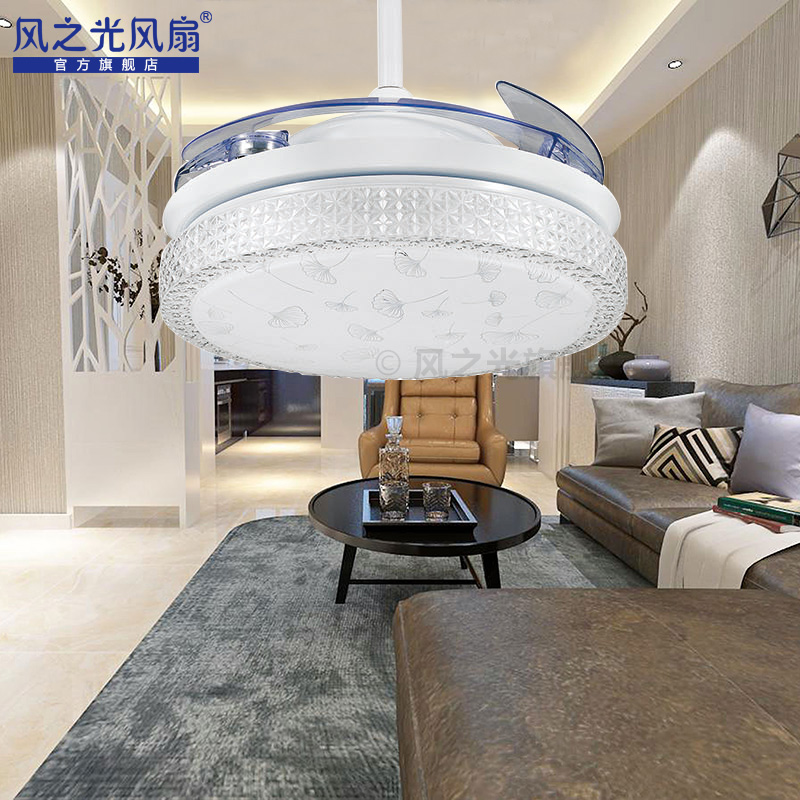 风之光隐形风扇灯时尚简约吊灯卧室吊扇 客厅风扇灯led电扇L8725在类目 生活电器, 吊扇中 - 来自Buy2taobao.com提供专业的淘宝代购服务