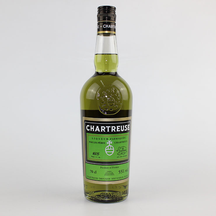 法国进口洋酒 chartreuse green liqueur 查特绿香甜酒/绿荨麻酒