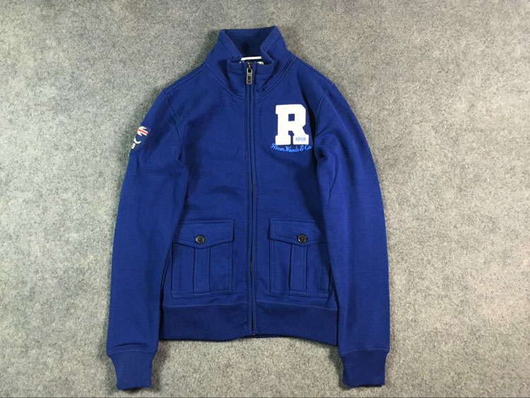 京宏外贸服饰 外贸原单男装店铺 River Woods立领卫衣外套