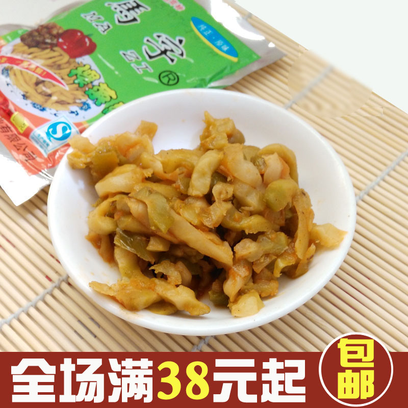 馬字马字榨菜丝 35g咸菜 开胃菜 下饭菜腌制蔬菜芥菜泡菜零食