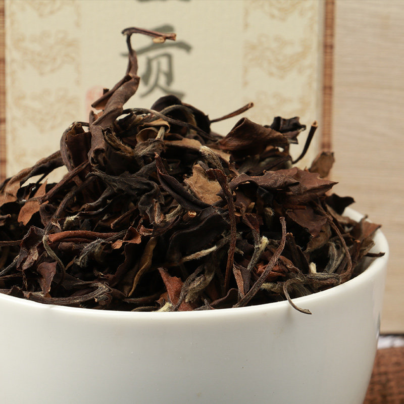 【1箱/1000克】磻溪茶区2009年桑园村 野生贡眉 福鼎老树荒山茶