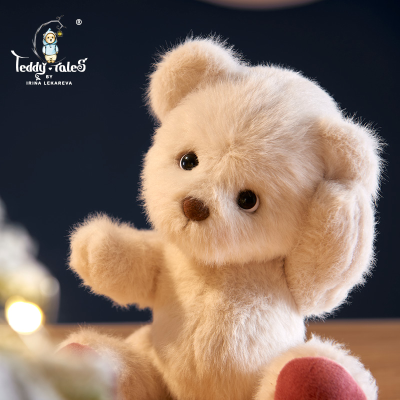 小号熊基础款莉娜熊手工泰迪熊teddytales可爱公仔毛绒玩具