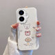适用苹果16E三只线条小狗iPhone15promax手机壳元气14plus可爱13mini卡通12新款8少女心7防摔xsmax保护套创意