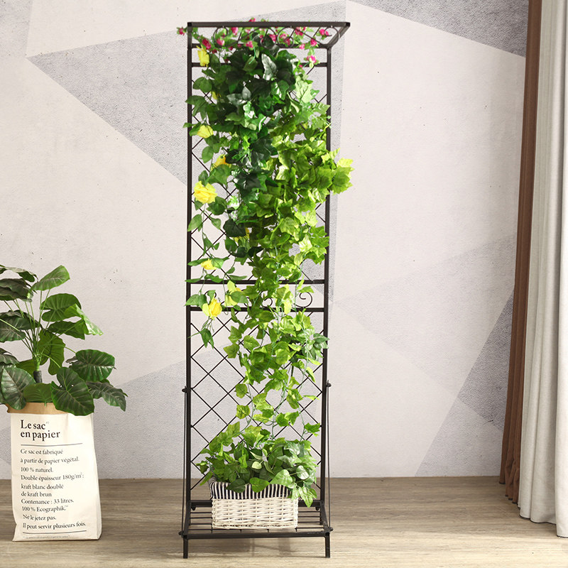 铁艺花架子花架吊兰铁艺花架多层欧式花架阳台落地式花架客厅花架