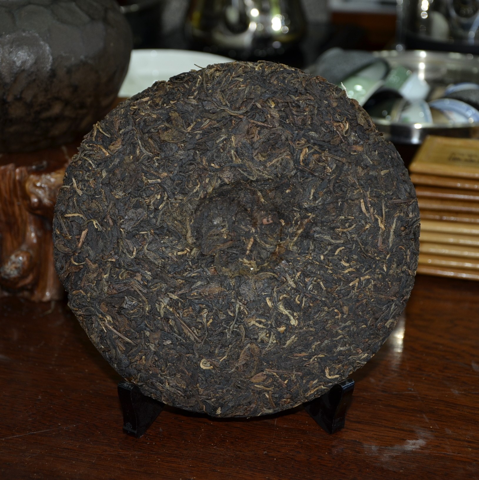 2片装 1999年中茶7532陈年普洱 357克/片 生茶