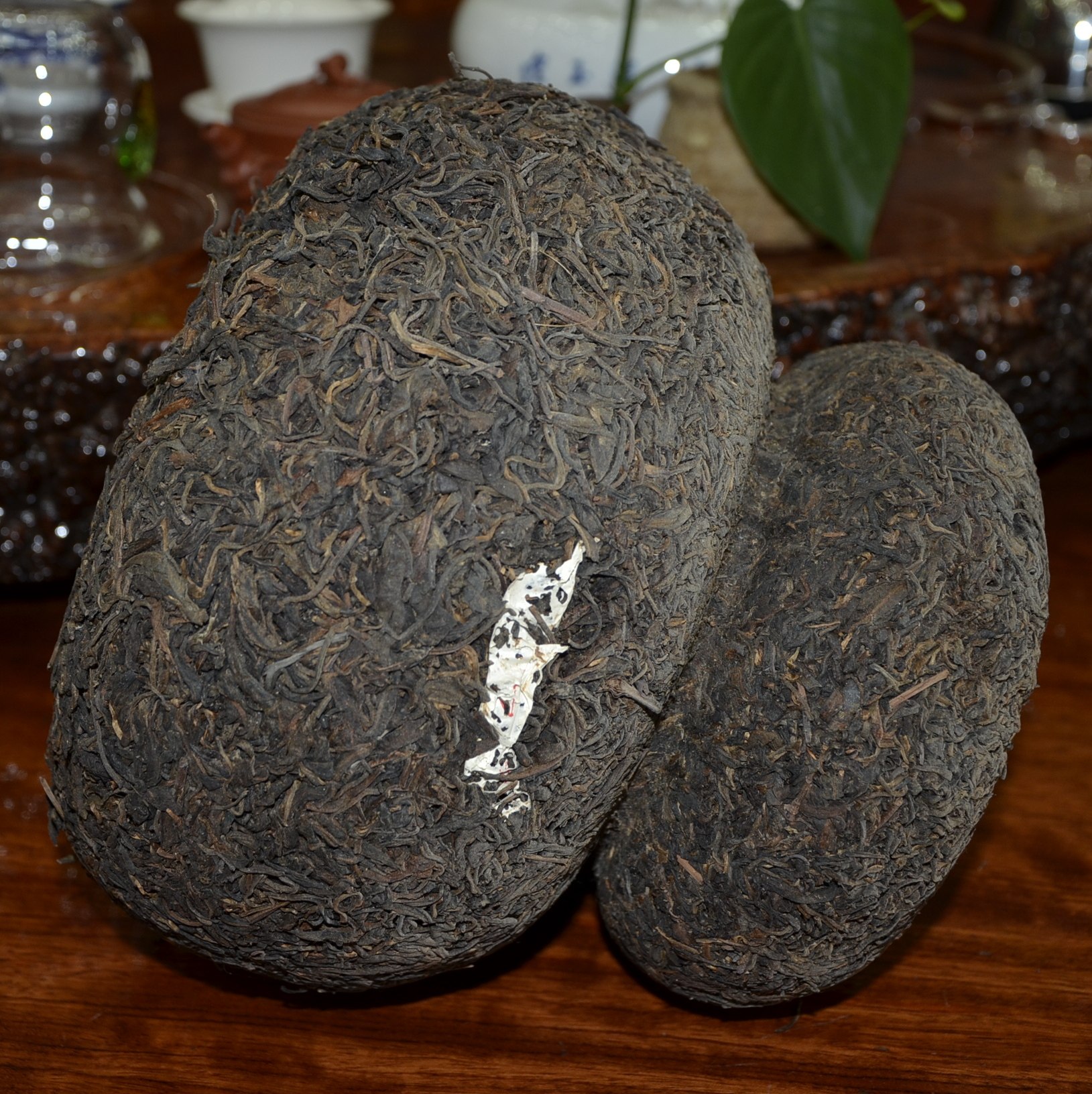 (2个装/5公斤) 2006年 陈年老茶 葫芦状小茶柱 生茶