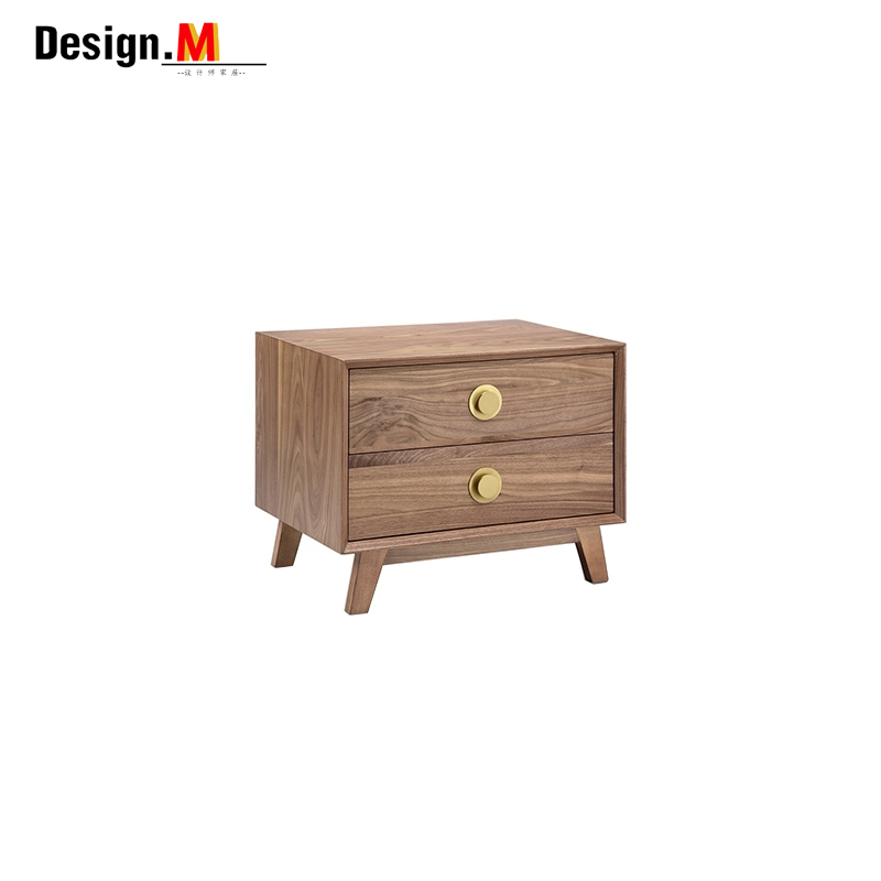 Design Nordic solid wood classic designer furniture victory side table/ Double pumping bedside cabinetin the Residential furniture , Cabinet , Bedside cabinet category - from Buy2taobao.com to provide professional Taobao agent buy service