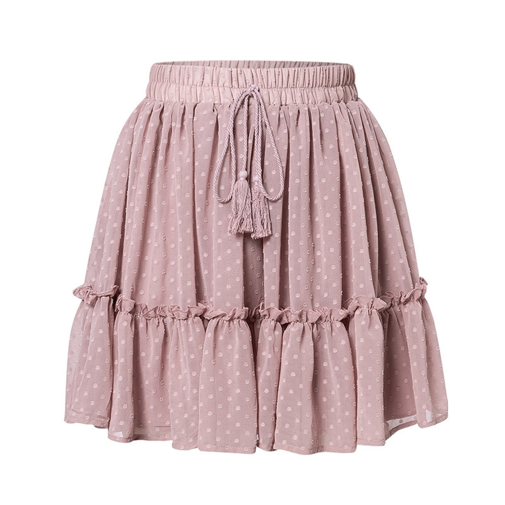 Women's Casual polka dot mini skirt High waist line Skirt|msdalam kategori Butik wanita / wanita, skirt - dari Buy2taobao.com untuk memberikan perkhidmatan ejen Taobao profesional membeli