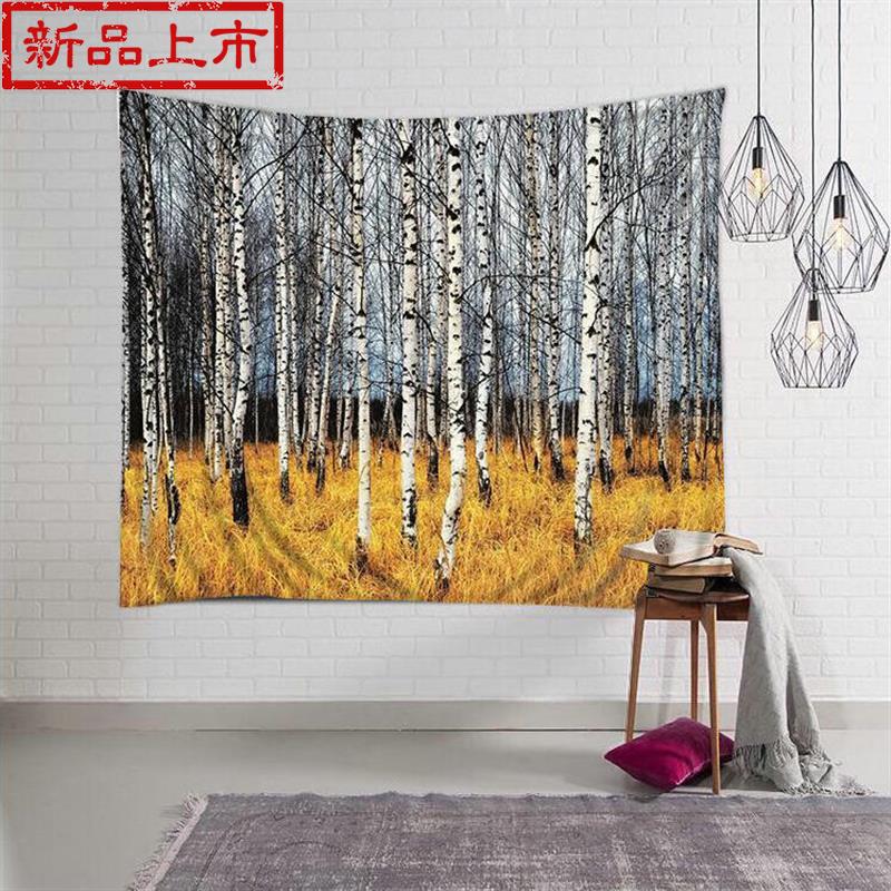 韩国床头挂毯沙发巾桌布3D立体f数码风景北欧ins挂布墙面背景装饰在类目 居家布艺, 挂毯/壁毯中 - 来自Buy2taobao.com提供专业的淘宝代购服务
