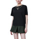 Nike耐克 JORDAN女子夏季新款烫金项链细节休闲短袖T恤DO5021-010