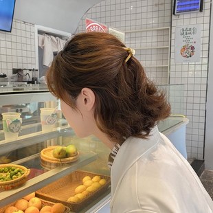 夏季发夹女后脑勺小号抓夹半扎发饰短发发卡网红新款鲨鱼夹子头饰