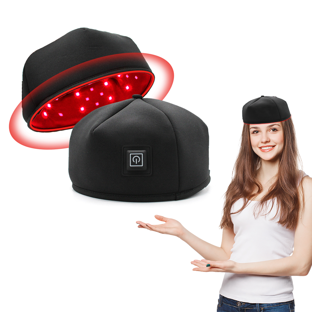 新款红光生发帽生发仪红外线帽护发仪增发帽理疗帽生发帽PCBA