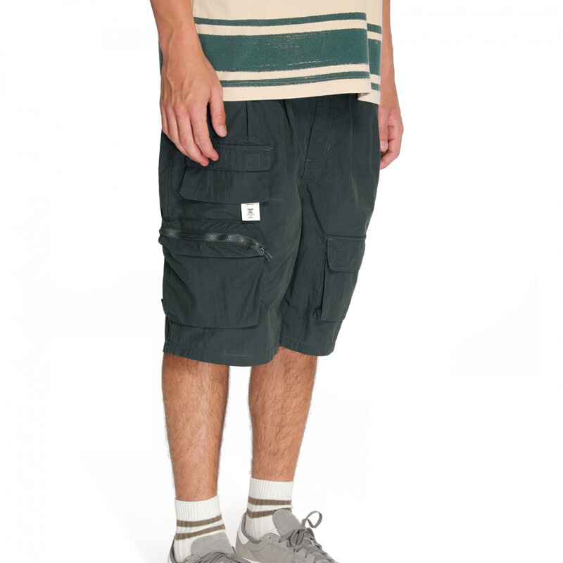 madness army shorts 男士潮流休闲宽松运动工装军短裤21ss余文乐