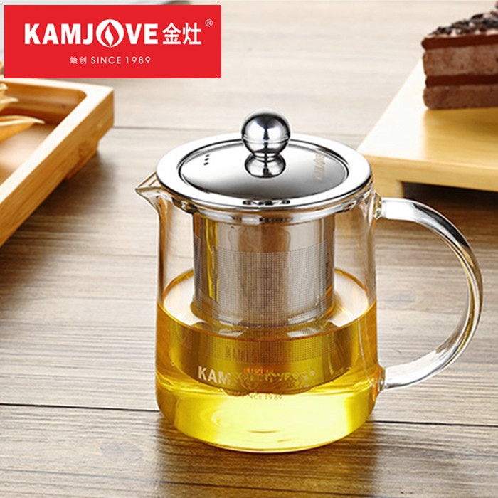 金灶a-01耐热高温加厚玻璃茶道杯过滤泡茶壶花茶杯办公家用冲茶器