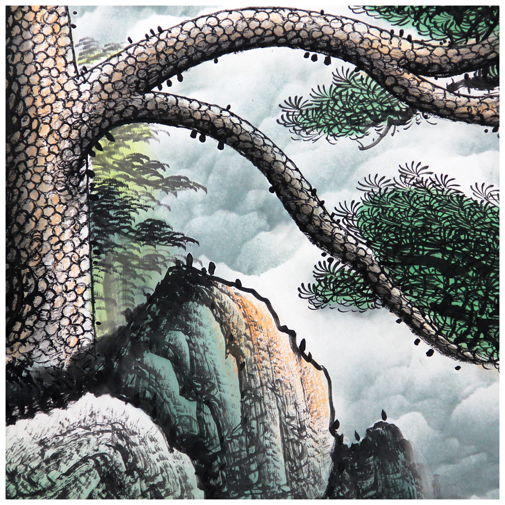 许景源《迎客松》 064