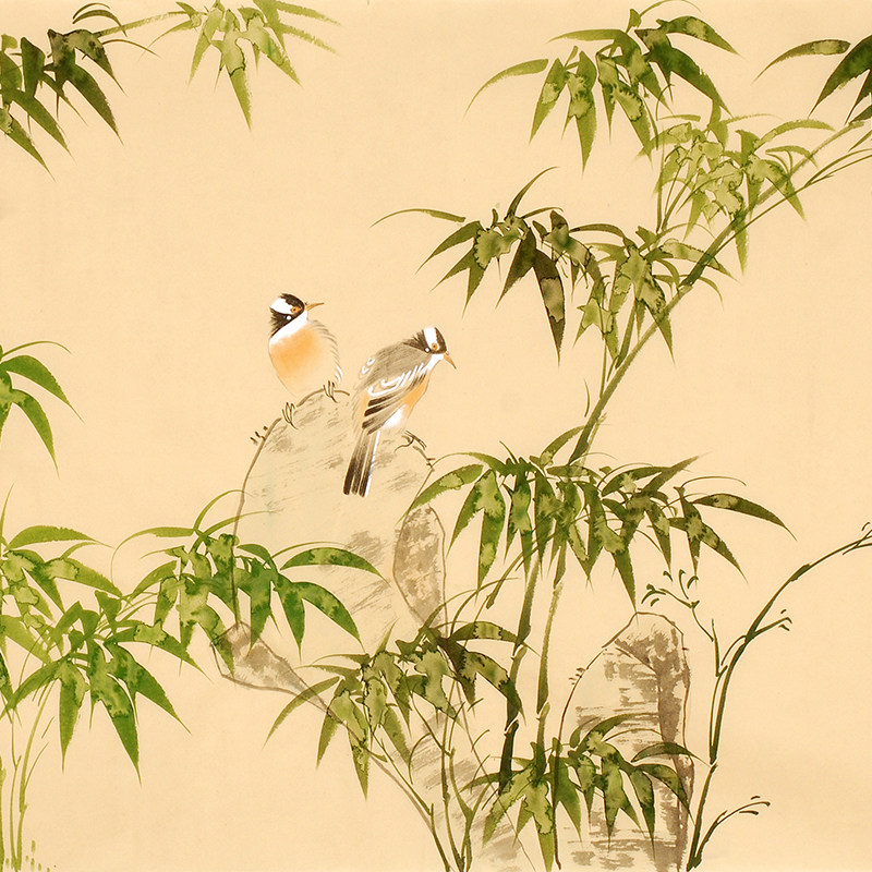 孔蕾《清风竹影》