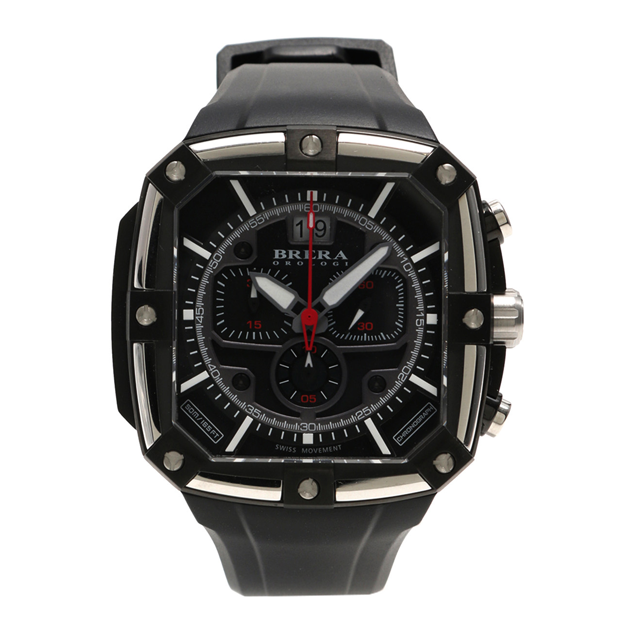 [9.8新]布雷拉brera orologi男性supersportivo石英表139628