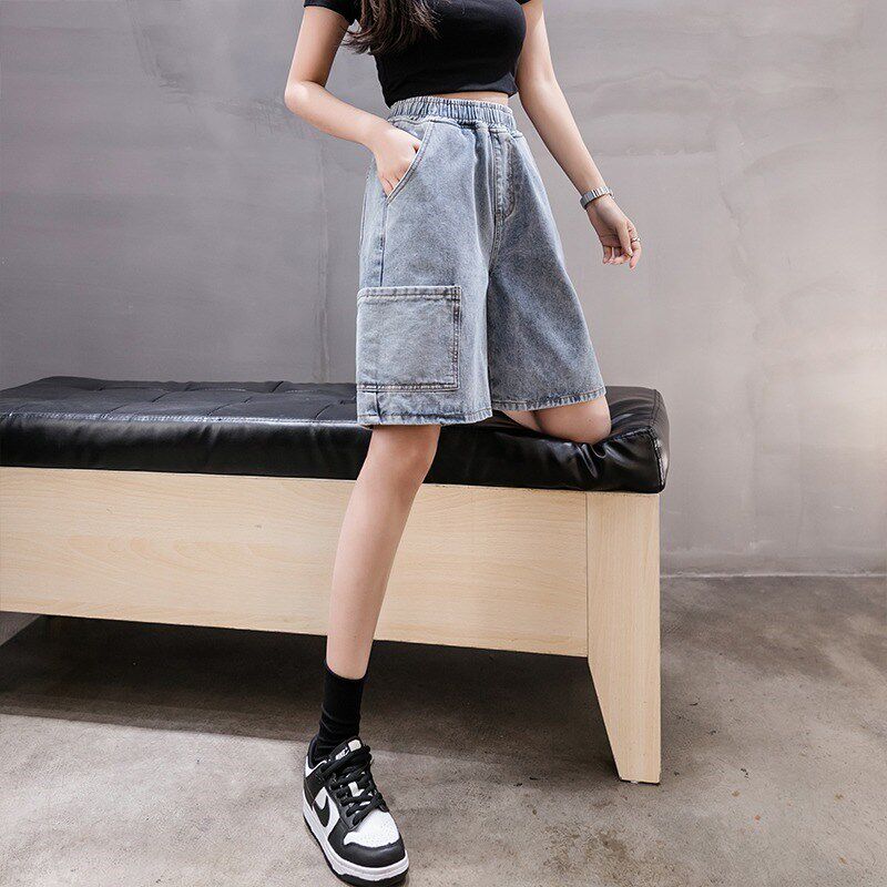 女大童12-15岁夏天短裤薄款女装牛仔裤10-13女生初一女生学生夏装