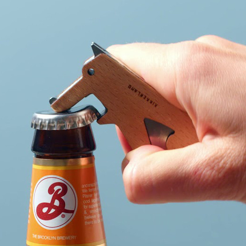 零选啤酒开瓶器美国kikkerland小狗创意个性便携抖音起子居家