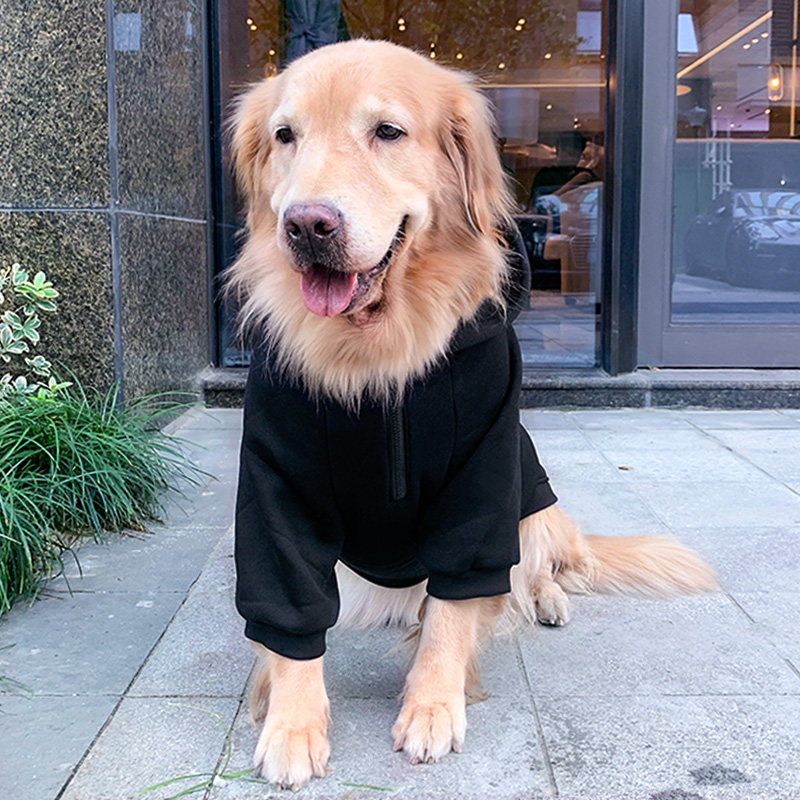 一折中型犬衣服冬装保暖