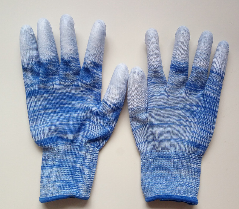 包邮PU涂脂手套耐脏尼龙手套电子厂专用涂脂手套36双包邮