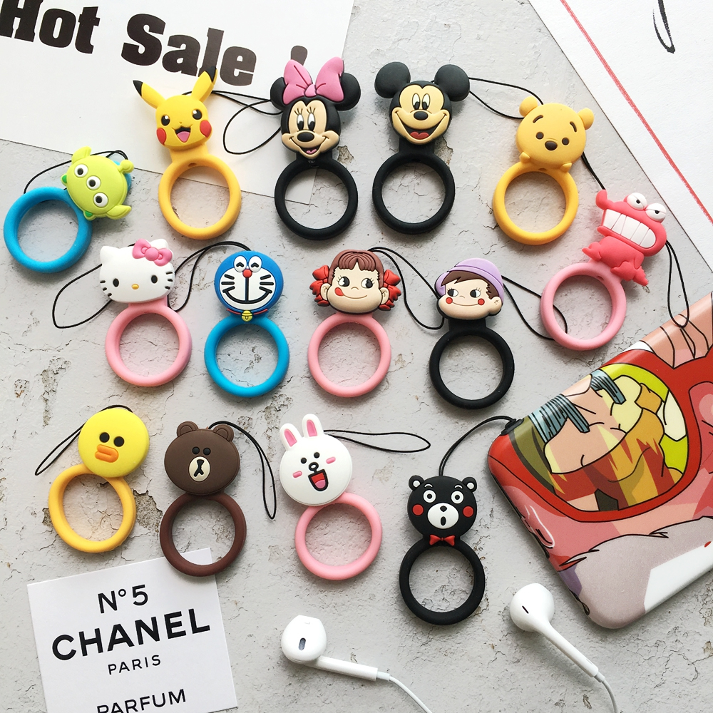 可爱卡通硅胶指环米奇哆啦A梦凯蒂猫新款少女手机壳扣挂绳潮指套|msdalam kategori Aksesori Digital 3C, Aksesori telefon bimbit, Aksesori telefon, loket telefon/tali telefon - dari Buy2taobao.com untuk memberikan perkhidmatan ejen Taobao profesional membeli