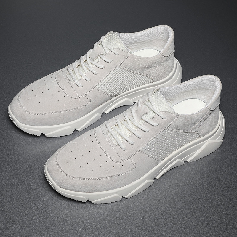 男鞋透气夏季2019新款潮鞋男韩版潮流百搭板鞋青少年英伦休闲鞋男