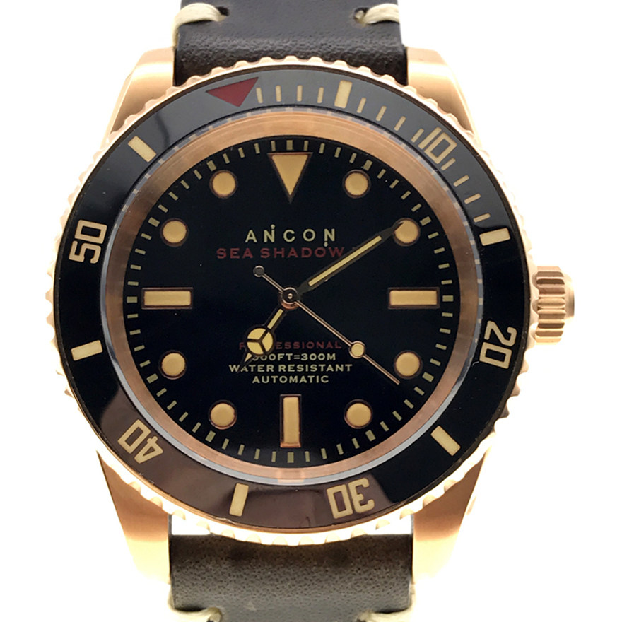[无保留价][9.9新]ancon自动机械男表 sea 206