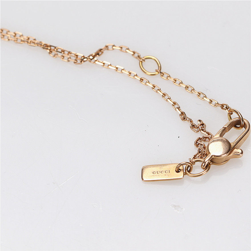 【9.0新】古驰gucci18k金项链