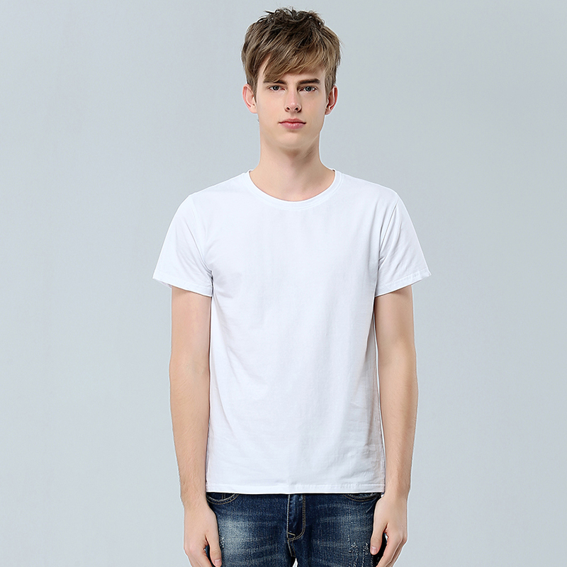 2021年新款全棉空白白板男土polo衫短袖t恤夏装中青年休闲p25