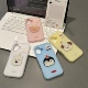 可爱卡通动物贴件适用iPhone16promax新款苹果13pro手机壳14pro创意11男女款13果冻14小众15pm肤感12保护套16