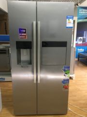 BEKO/倍科 GN162420X原装进口双开门带制冰带吧台高端台式冰箱