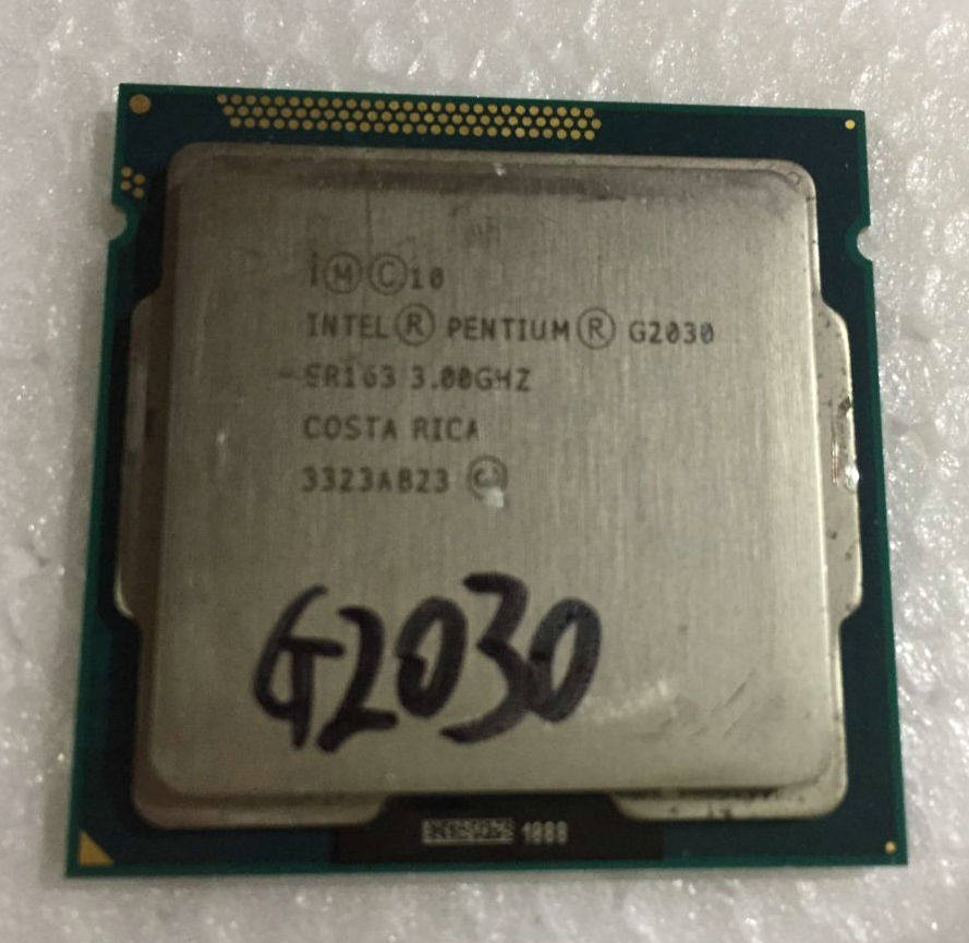 intel pentium 奔腾g2030 3.0g 1155pin 双核台式机cpu