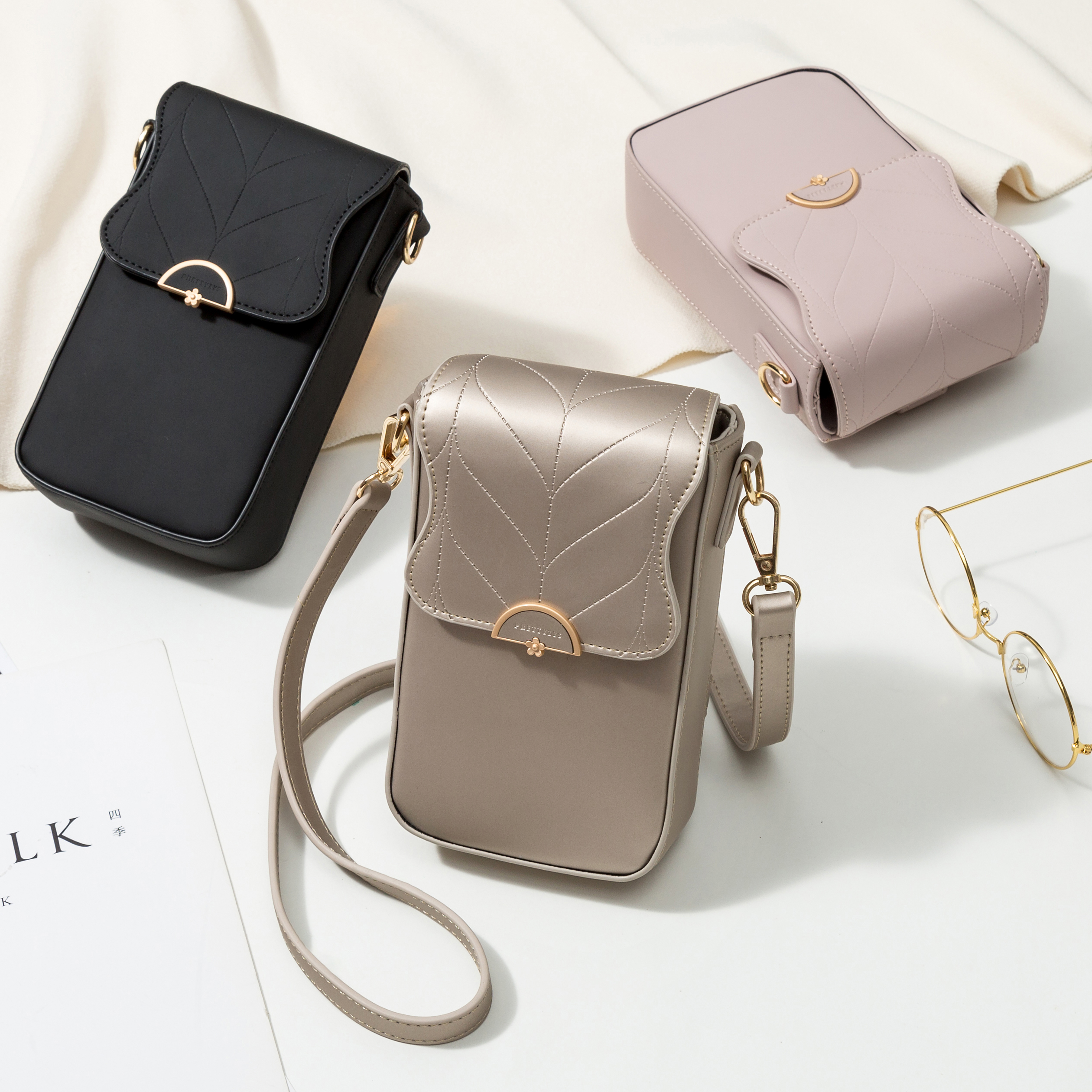 纪姿韩版百搭夏天装手机小斜挎包女ins森系学生小清新少女单肩包|msdalam kategori Beg kulit/wanita/beg lelaki, beg Ms. - dari Buy2taobao.com untuk memberikan perkhidmatan ejen Taobao profesional membeli