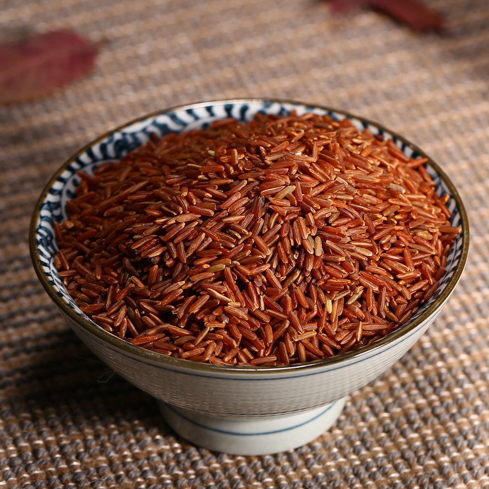 买3份送1份红米农家红米红糙米农家粳米五谷杂粮红血稻500g包邮