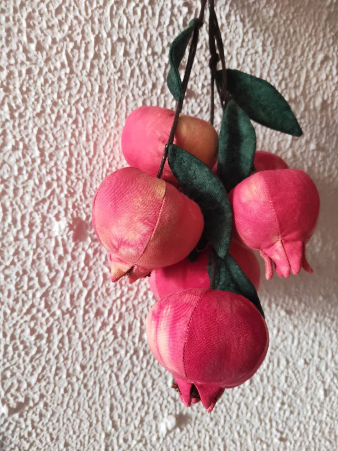 法咪丽手作手工布艺布偶diy石榴材料包