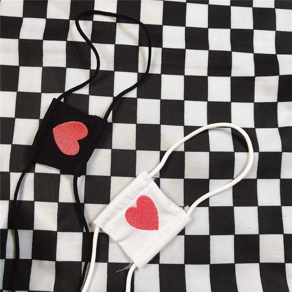 包邮日系中二病爱心单眼罩jk制服lolita动漫病娇暗黑少女遮光眼罩