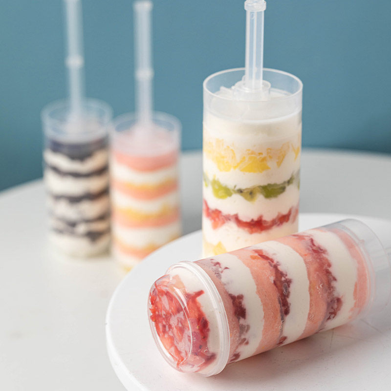 推推乐蛋糕筒 diy蛋糕模具彩虹冰淇淋甜品装饰推进器烘焙蛋糕推筒