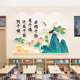 古中国风教室布置装饰场景神器班级文化墙贴小学励志标语环创墙贴