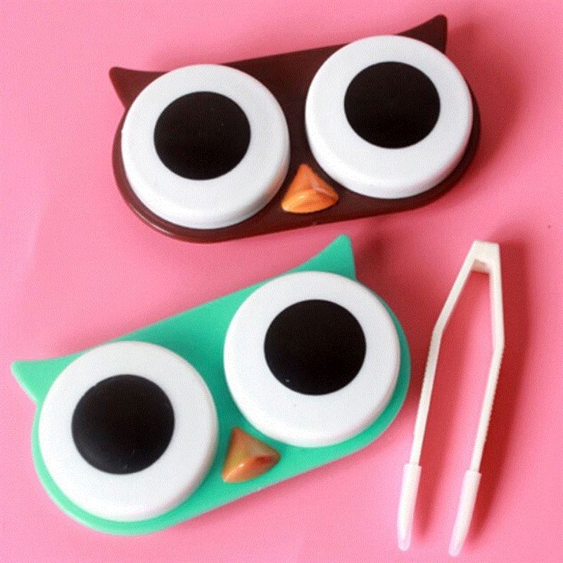 Cute Owl Travel Contact Lens Case Box Container Storage Soak|msdalam kategori peralatan pejabat/Supplies/Perkhidmatan yang berkaitan, peralatan pejabat yang lain, Bahagian mesin taip - dari Buy2taobao.com untuk memberikan perkhidmatan ejen Taobao profesional membeli