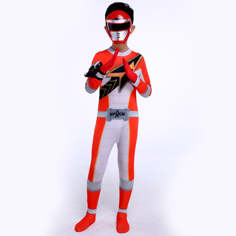 热销圣诞衣服儿童 圣诞节服装_儿童巨神战击队服装火战卫cosplay铠甲