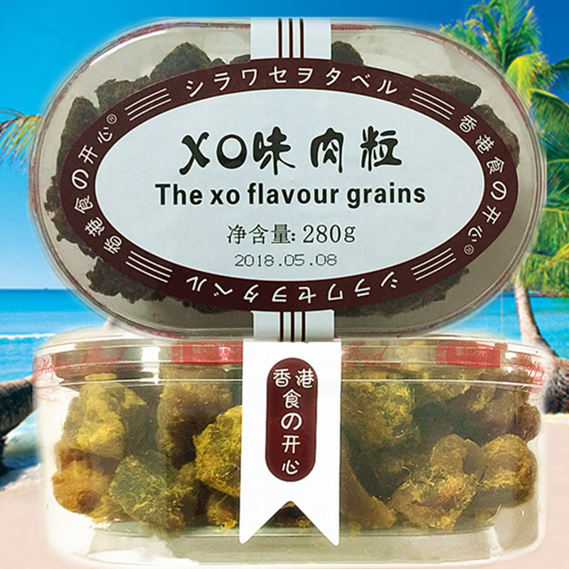 食之开心猪肉粒 XO酱味肉脯香辣肉干咖喱味零食小吃非牛肉粒280克|msdalam kategori makanan ringan/Nuts/Specialty, daging lembu tersentak-sentak/daging babi dipelihara/Lo Snek, daging babi - dari Buy2taobao.com untuk memberikan perkhidmatan ejen Taobao profesional membeli