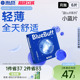 海昌官方旗舰店蓝buff隐形近视眼镜月抛盒6片水凝胶透明官网正品