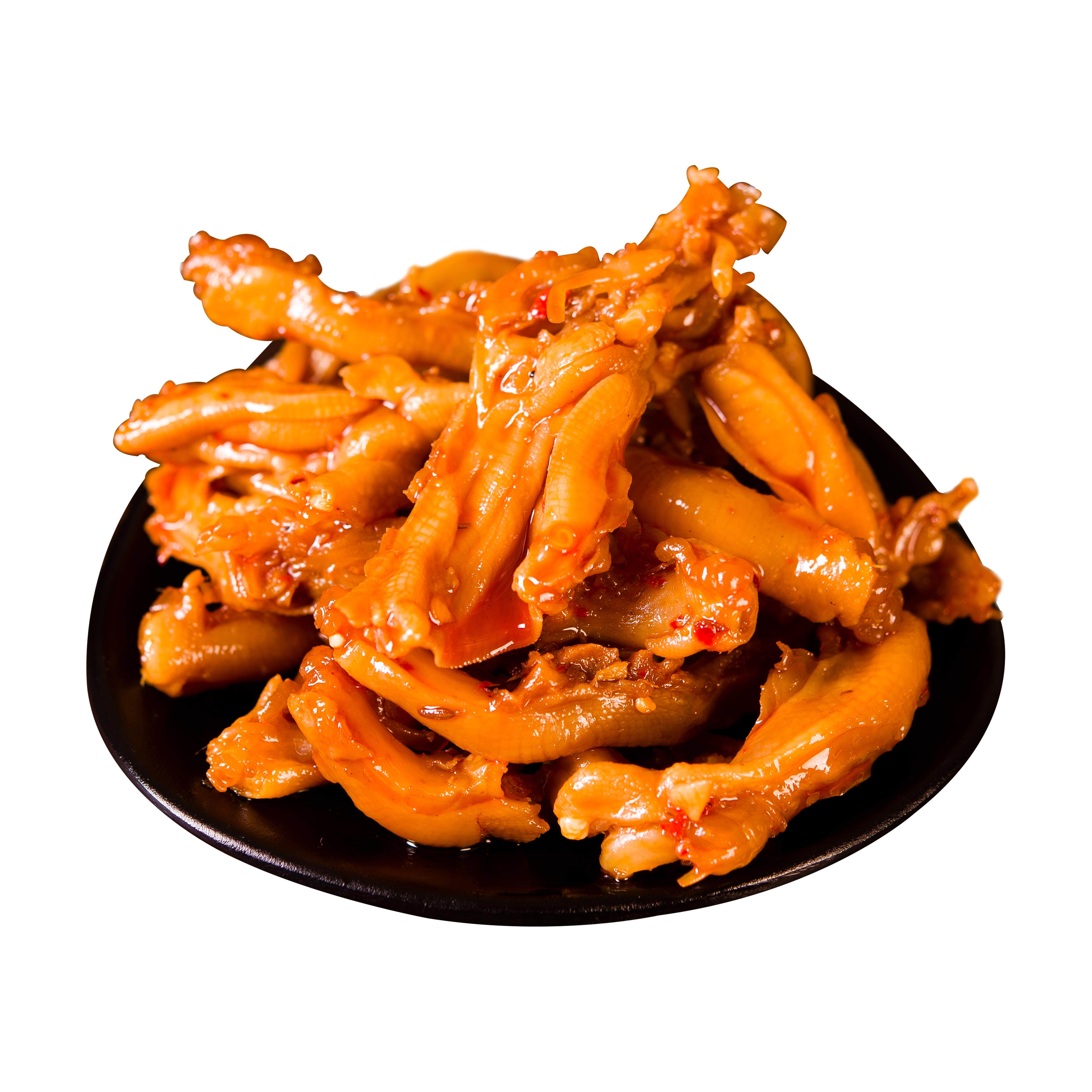 卤良将无骨鸭掌锁鲜装酱香无骨鸭掌零食小吃卤味休闲网红食品