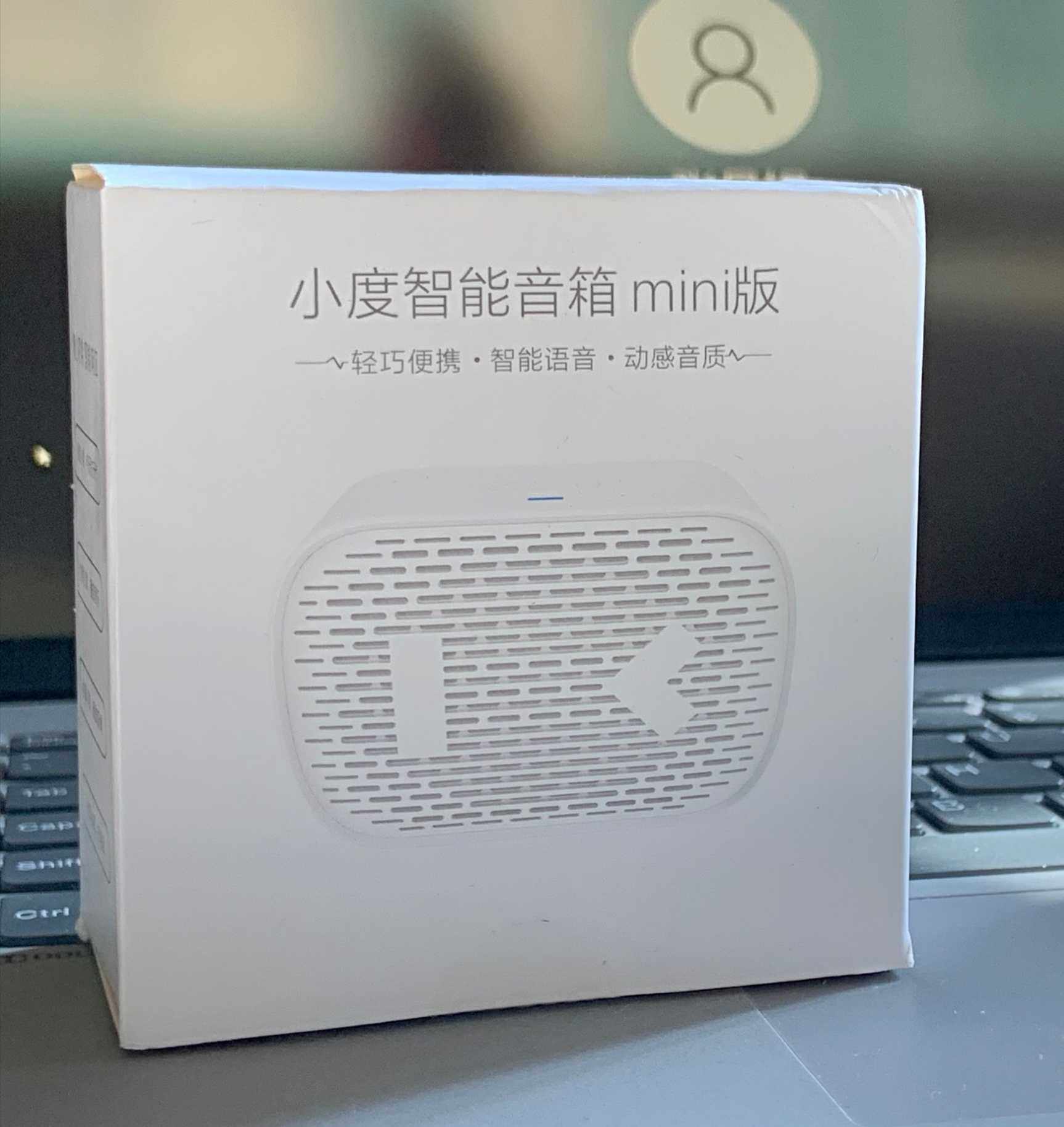小度智能音箱 mini版 无线蓝牙音响 智能语音 随身便携 全新 包邮