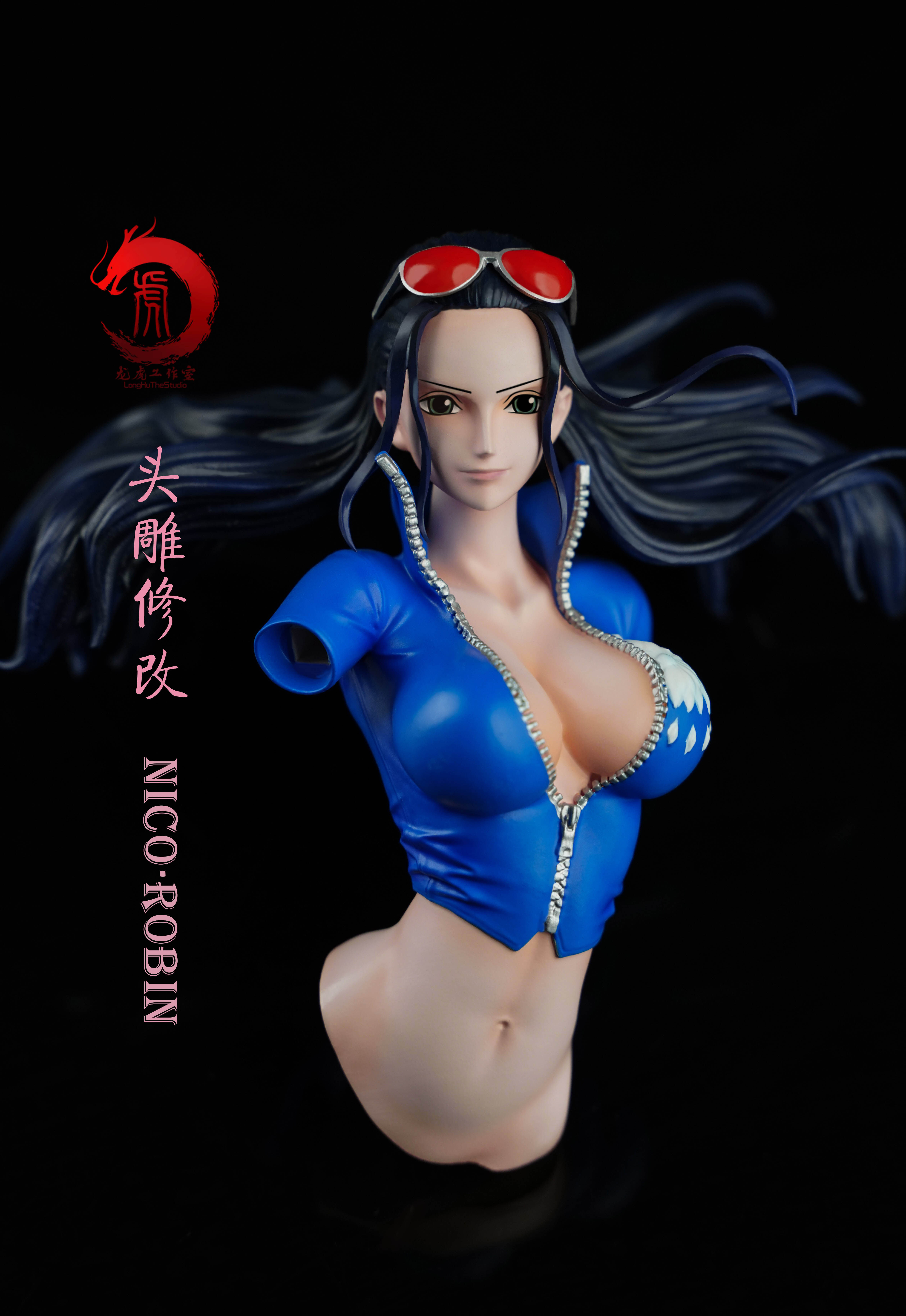 【新品现货】龙虎 longhu-hqs 海贼王花花果实 妮可·罗宾 1/8 gk