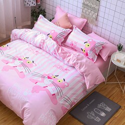 夏网红ins少女心床上四件套公主风床单被套学