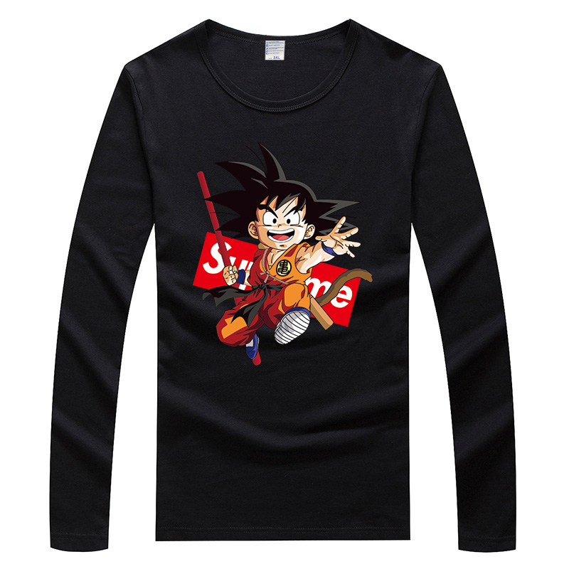 solar system Chaopai men's wear Dragon Ball Long sleeve T-shirt name of a fictitious monkey with supernatural powers pattern jacket Autumn new pattern T-shirts pure cotton Base coatin the Men's clothing, T-shirt category - from Buy2taobao.com to provide professional Taobao agent buy service