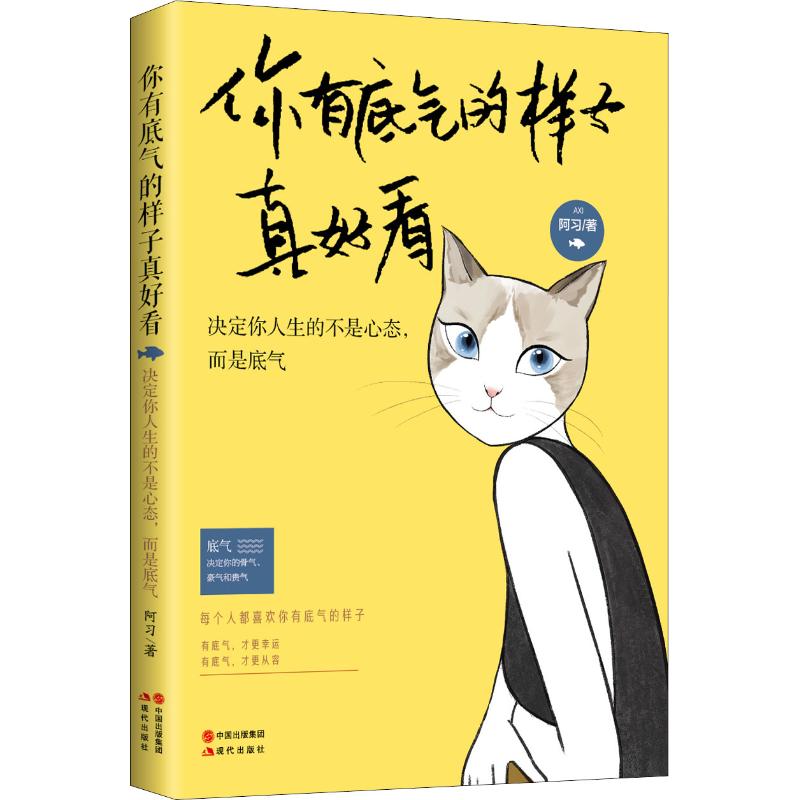 你有底气的样子真好看 阿习 著 心灵与修养经管、励志 新华书店正版图书籍 现代出版社